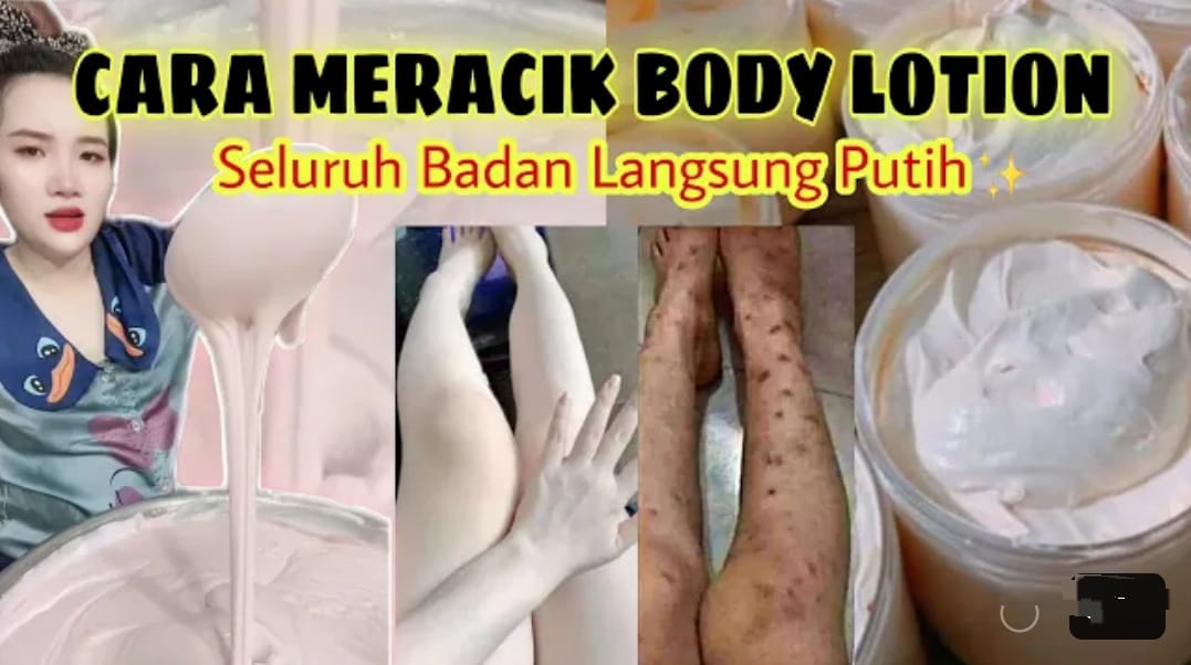 Begini Cara Membuat Racikan Pemutih Badan Paling Ampuh Secara Alami, Bikin Kulit Putih Dalam Waktu Singkat