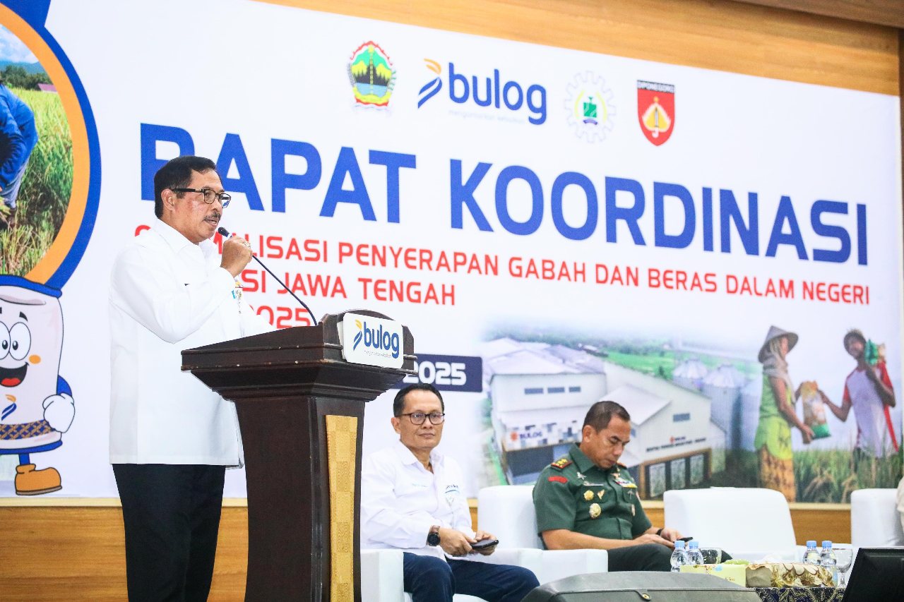 Selama Tiga Bulan, Produksi Gabah Kering di Jawa Tengah Diprediksi Capai 4,8 Juta Ton