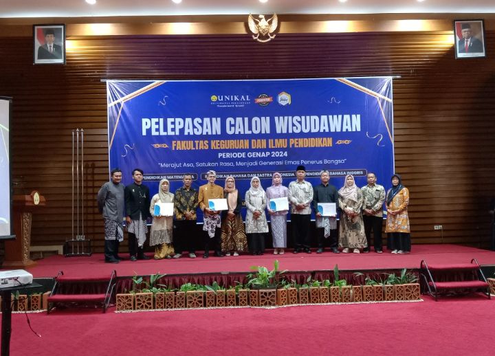 FKIP Unikal Gelar Pelepasan 99 Calon Wisudawan Periode September 2024