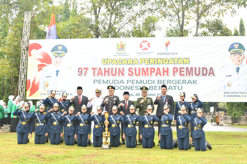 Pemkab Pekalongan Apresiasi Pemuda Berprestasi di Peringatan Sumpah Pemuda ke-97