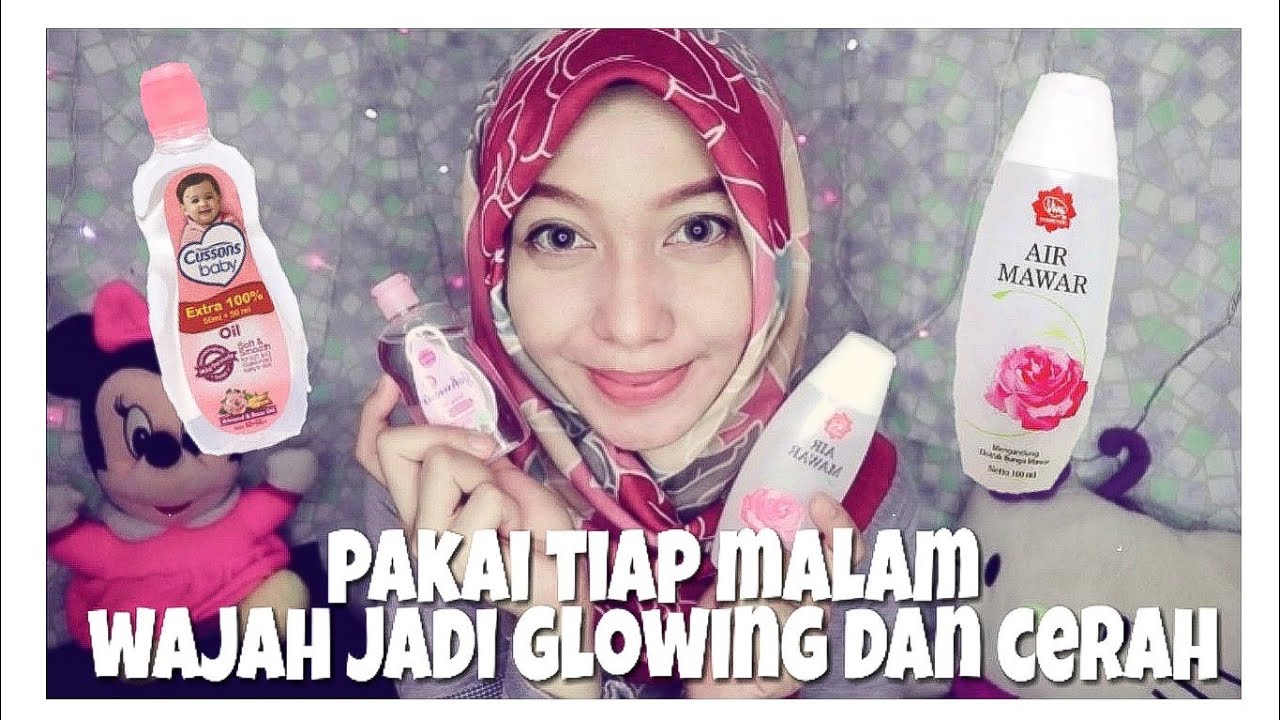 3 Cara Buat Skincare Alami Agar Wajah Glowing dengan Air Mawar dan Baby Oil, Bikin Awet Muda Bebas Flek Hitam