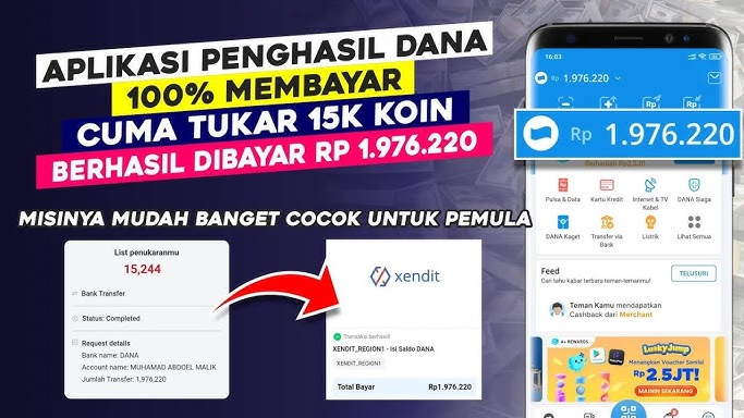 7 Aplikasi Penghasil Saldo Dana Tercepat dan Gratis, Tanpa Modal dan Langsung Cair!