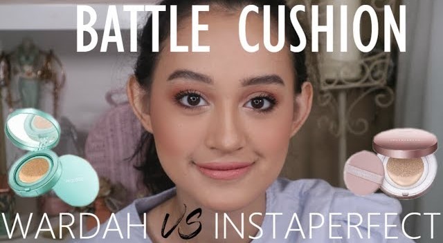 Review Battle Cushion Wardah Exclusive Vs Instaperfect untuk Menutupi Ketidaksempurnaan dan Bikin Glowing