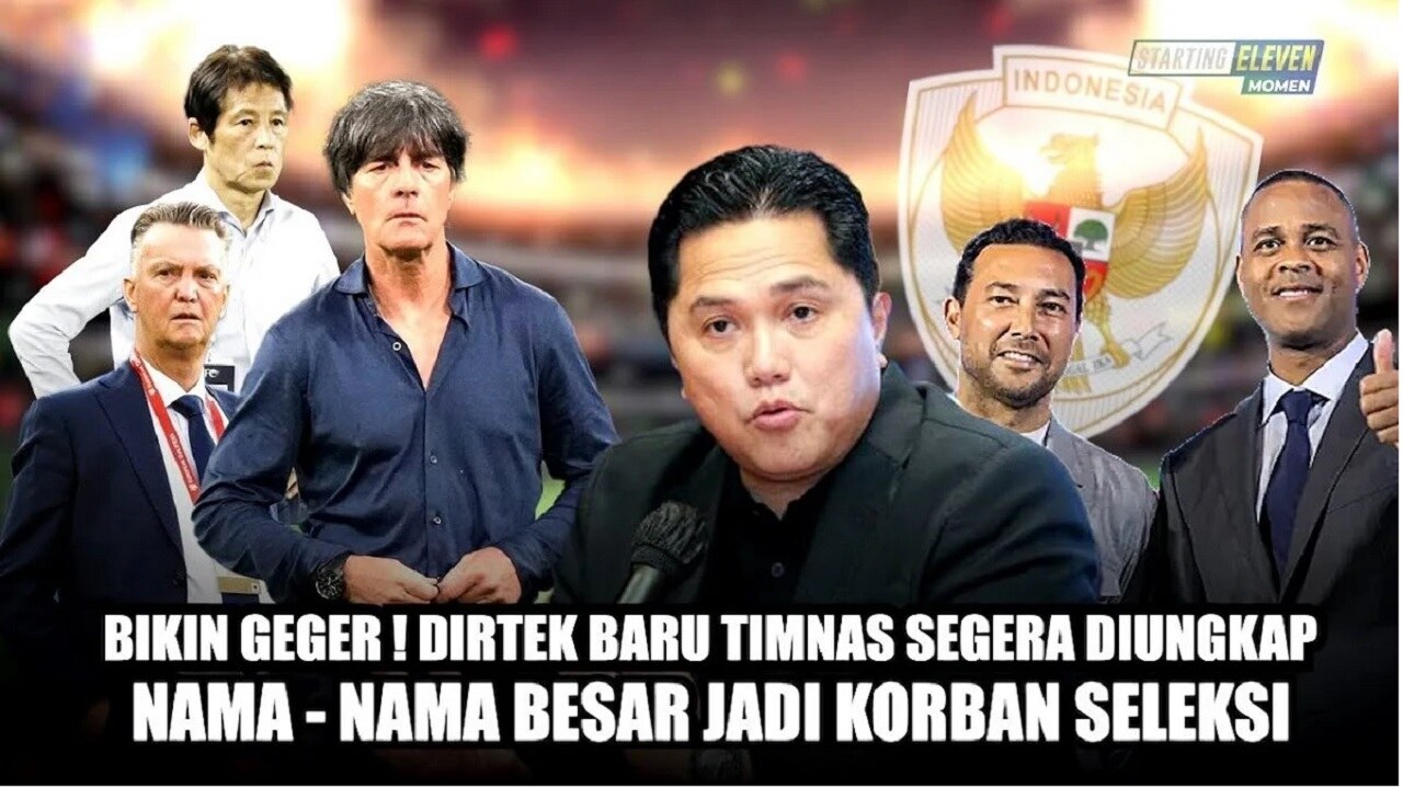 Strategi Besar Erick Thohir: PSSI Siapkan Dirtek Baru Demi Kebangkitan Sepak Bola Nasional