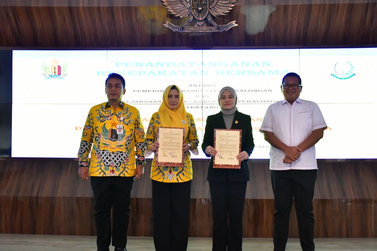 Bupati Fadia Arafiq MoU dengan Kejari Kabupaten Pekalongan Terkait Penanganan Permasalahan Hukum