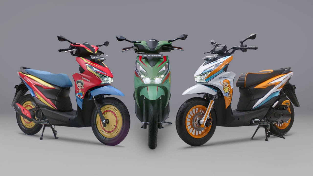 AHM Hadirkan Honda BeAT One Piece Tahilalats, Hanya Tersedia 25 Unit