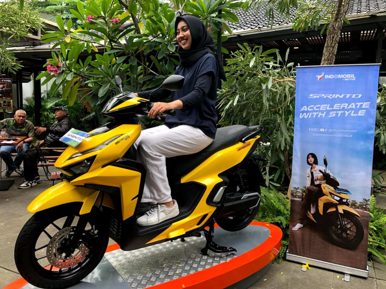 Sprinto, Motor Listrik Indomobil terbaru dengan Desain Agresif dan Fitur Canggih