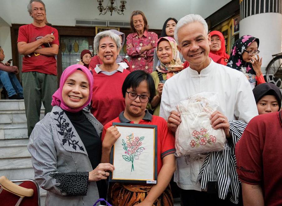 Sudah Terbukti di Jawa Tengah, Difabel Berharap Ganjar Mampu Buat Indonesia Lebih Inklusif