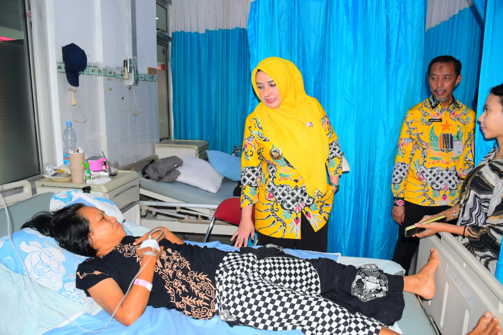 Bupati Fadia Arafiq Sidak ke RSUD Kraton, Pastikan Pelayanan Program Kesehatan Gratis Berjalan Maksimal