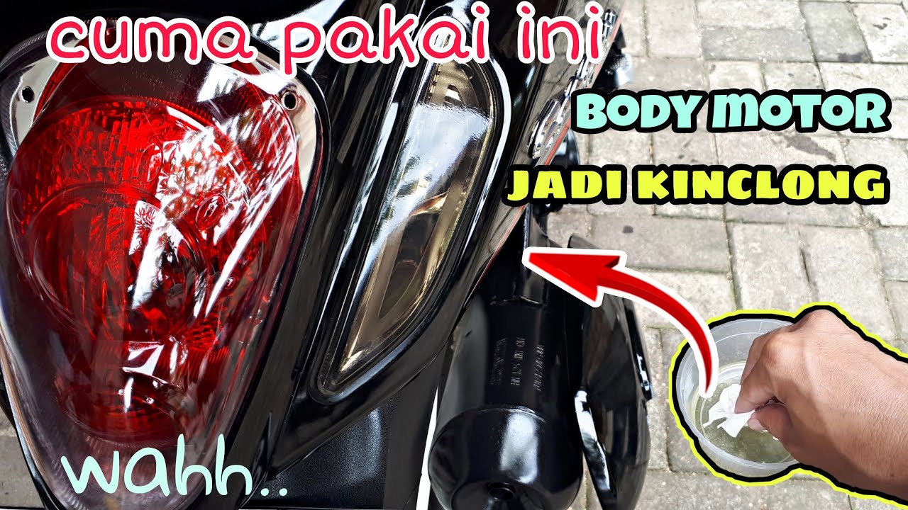 Ajaib! Inilah 6 Bahan Dapur yang Bisa Mengkilapkan Body Motor, Serasa Punya Motor Baru Lagi