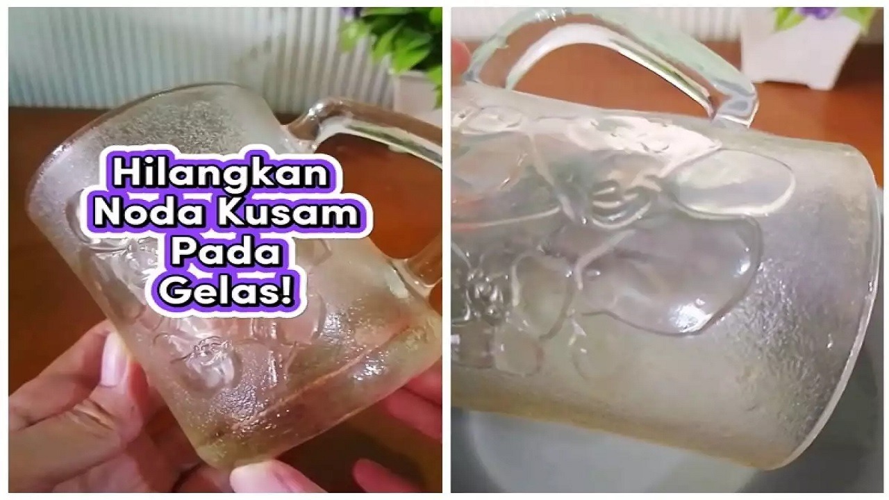 Tanpa Disikat, Ini Trik Cepat Hilangkan Noda Kusam di Gelas Kaca agar Bening Lagi dalam 15 Menit