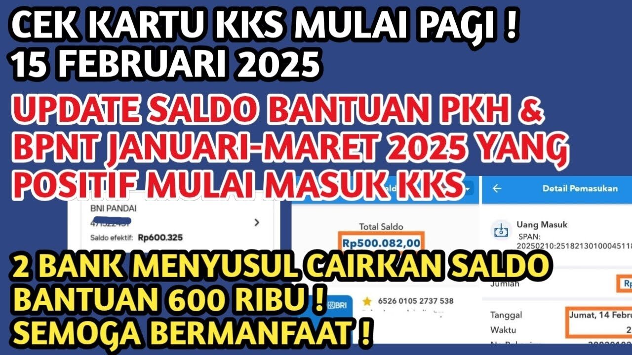 Bansos PKH 2025 Tahap 1 Cair! Cek Nama Kalian Sekarang, Saldo DANA Rp600.000 Bisa Langsung Masuk!
