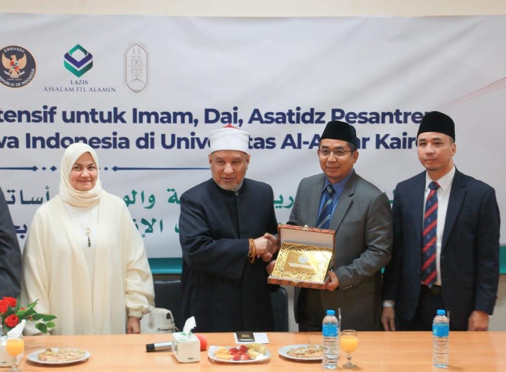  Kerja Sama Al-Azhar Kairo dan Lazis ASFA, 40 Kader Ulama Pesantren Dapat Pelatihan Dakwah 2 Bulan di Mesir