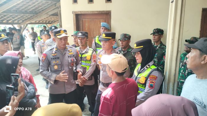 140 Polisi Amankan Demo di Desa Randumuktiwaren
