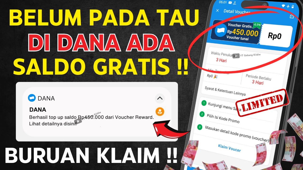 Ada Banyak Cara Dapatkan Saldo DANA Gratis Sampai Rp 230.000 yang Bisa Kamu Coba Gunakan