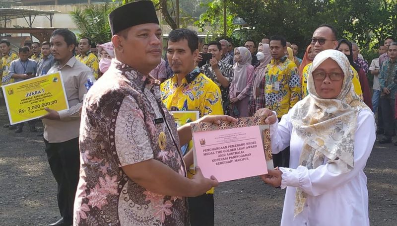 Koperasi Paninggaran Berdikari Makmur di Pekalongan Raih Penghargaan Golden Leaf Award Australia 2022 