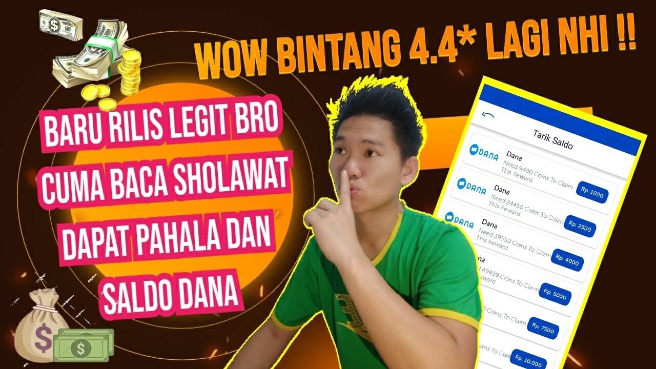 Benarkah dengan Bershalawat Bisa Dapat Saldo DANA Gratis dari Aplikasi Penghasil Uang? Cek Faktanya di Sini