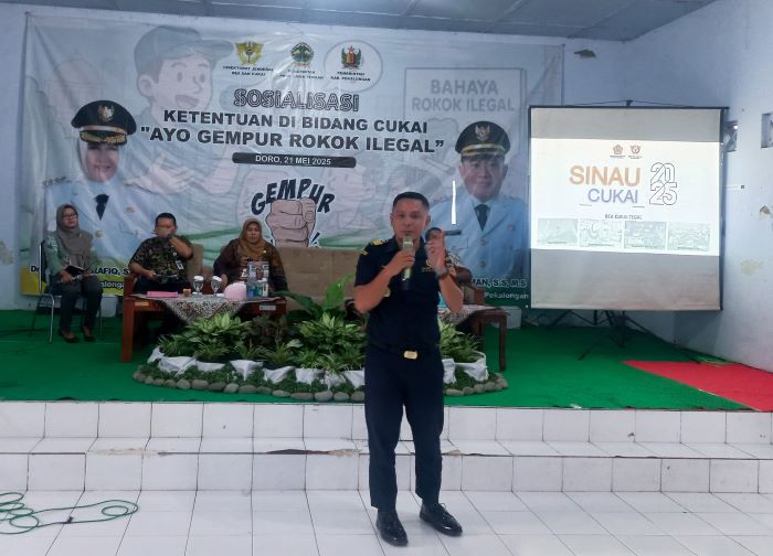 Sasar Komunitas Pecinta Burung, Pemkab Pekalongan dan Bea Cukai Tegal Gelar Sosialisasi Gempur Rokok Ilegal