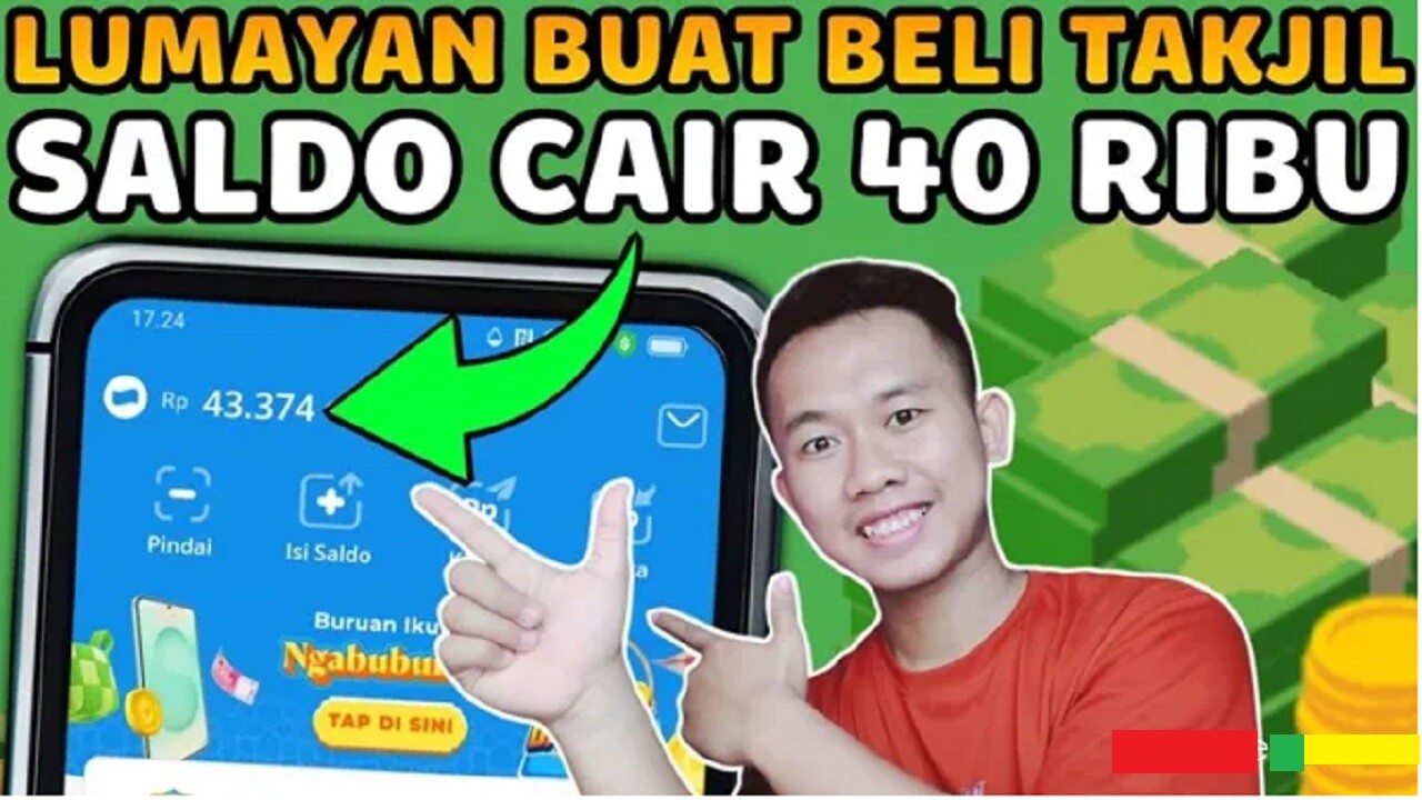Teman Ngabuburit! Game Penghasil Saldo DANA Gratis 2025! Terbukti Membayar Rp40.000 dan Cepat Cair!
