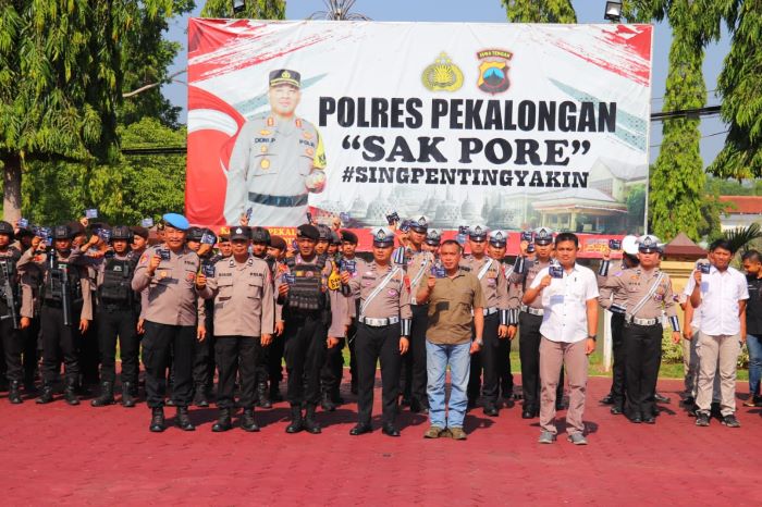 Anggota Polres Pekalongan Harus Netral di Pilkada 2024, Dibekali Buku Saku Netralitas Anggota Polri