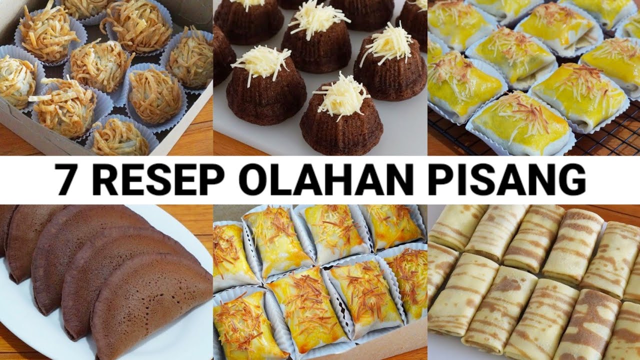 Apa Saja Ya Olahan Pisang Ambon Kekinian dan Simple? Bagi Kamu Yang Mau Tahu Harus Baca 2 Resep Ini Sih