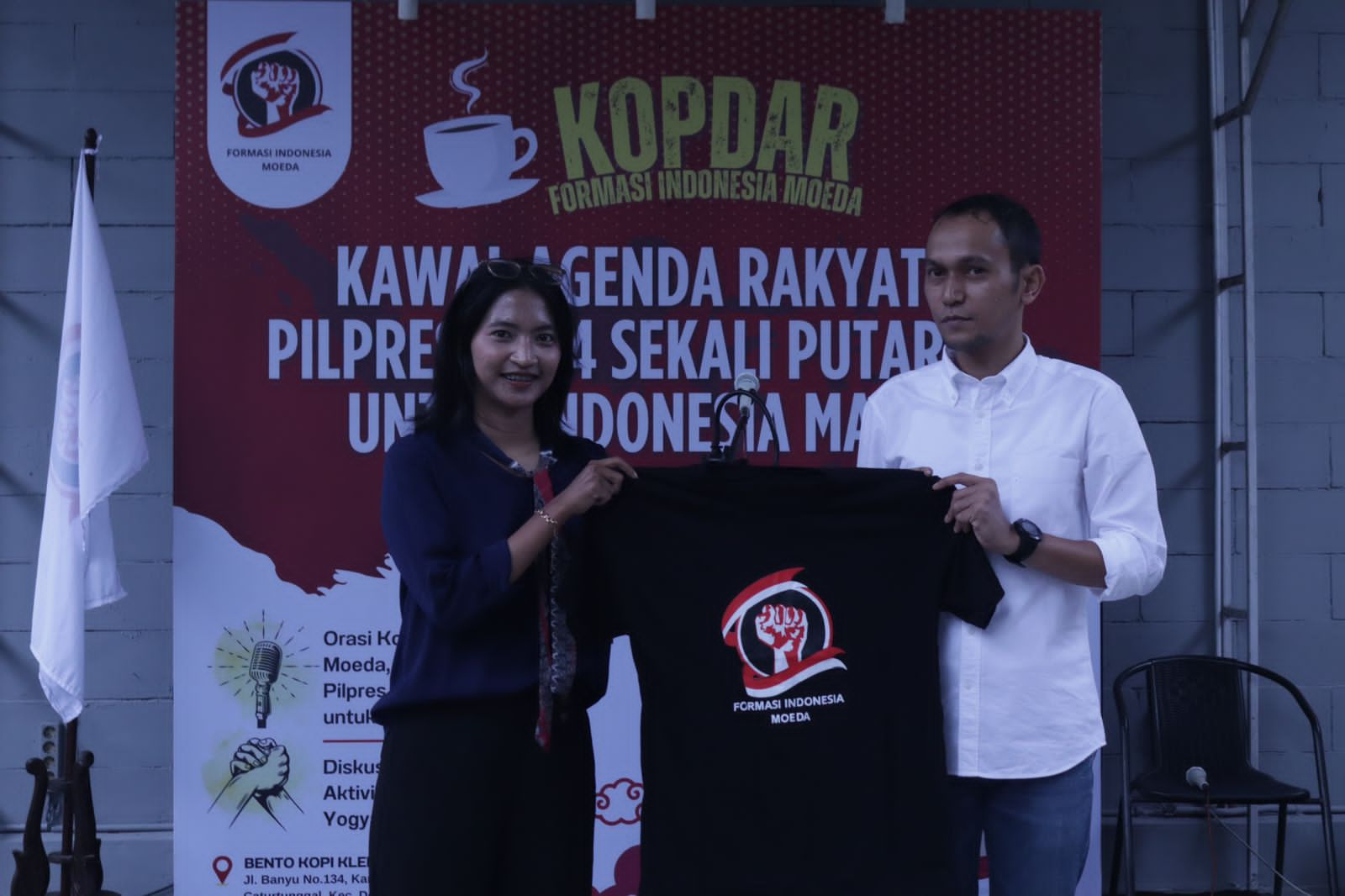 FIM Gelar Kopdar dengan Mahasiswa Yogya, Bahas Strategi Kawal Agenda Rakyat dan Pilpres 2024 Sekali Putaran