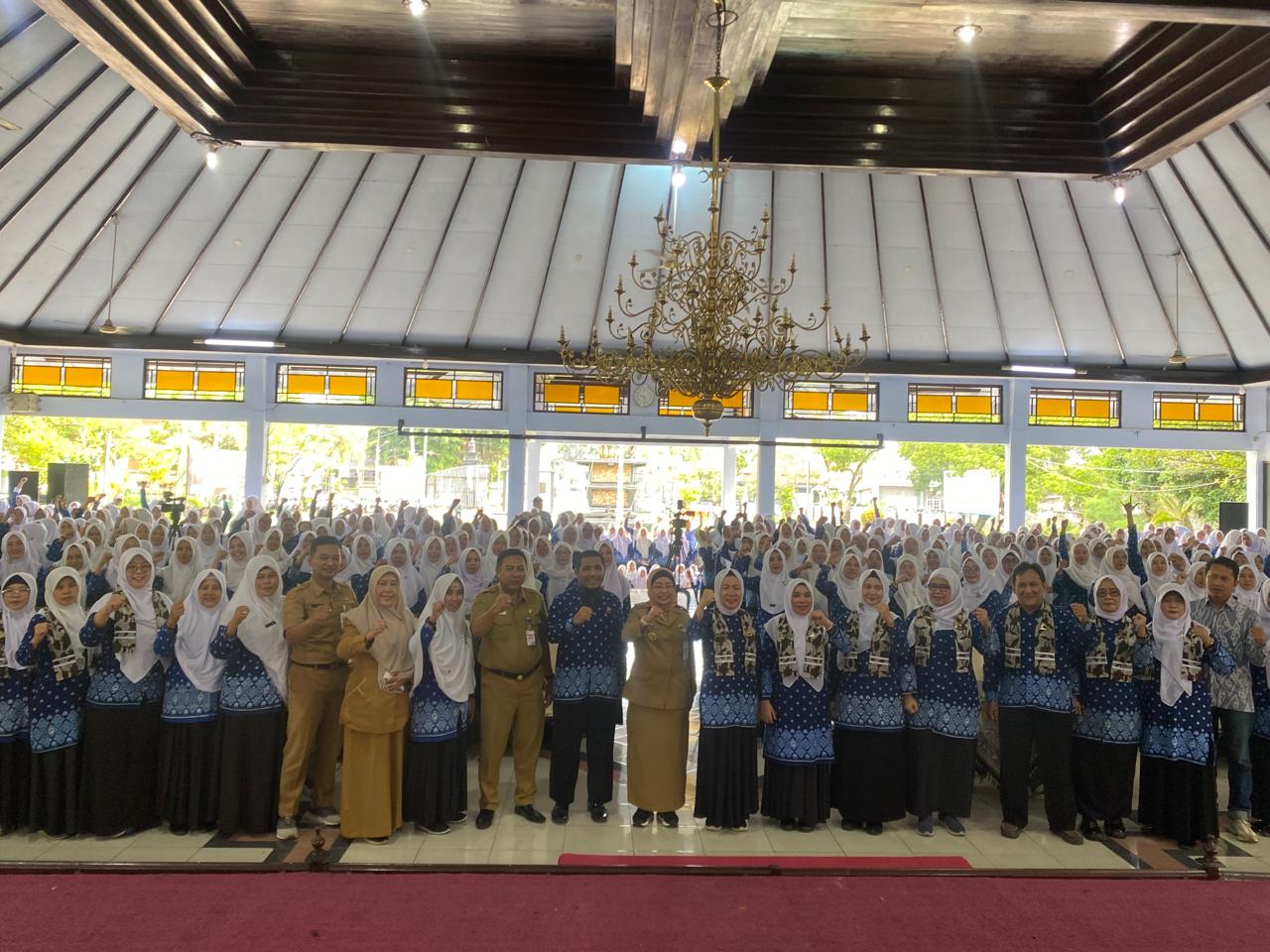 Iuran Mandiri, Ratusan Guru PAUD di Batang Masih Semangat Ikuti Workshop Pembelajaran 