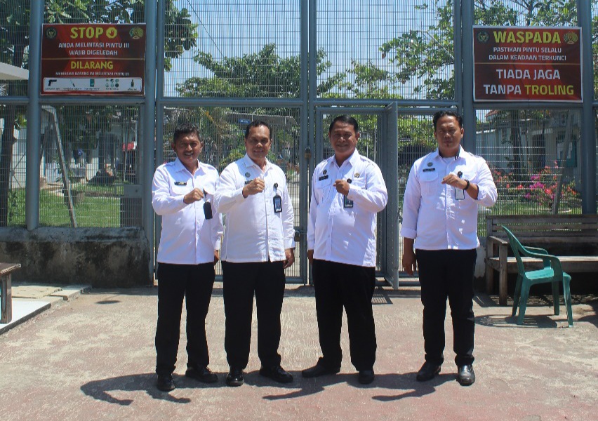 Kunjungan Kerja Kabid Pembimbingan Kemasyarakatan Kanwil Ditjenpas Jateng ke Lapas Pekalongan