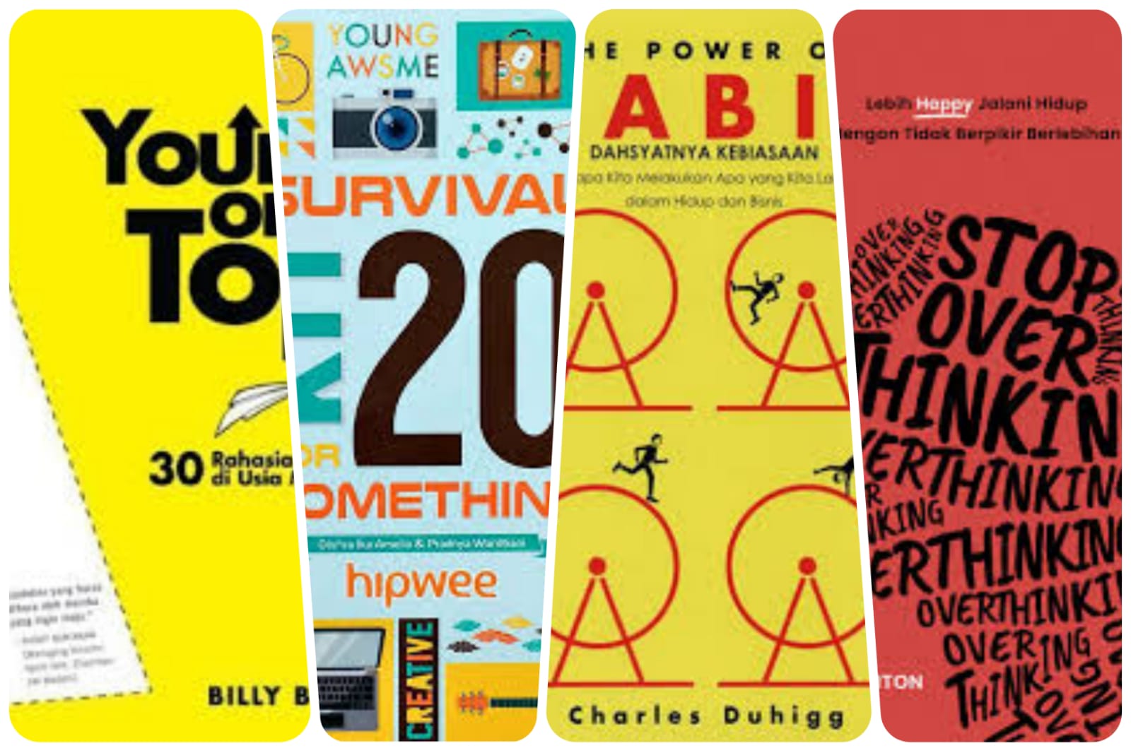 Ini 4 Buku Self-Improvement untuk Mewujudkan Resolusi Tahun Barumu Nanti, Wajib Baca!