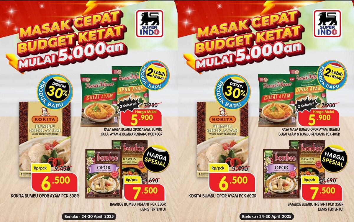 Hemat Besar! Tips Memasak Cepat dan Nikmat dengan Bumbu Instan Promo Superindo Periode 24-30 April 2025