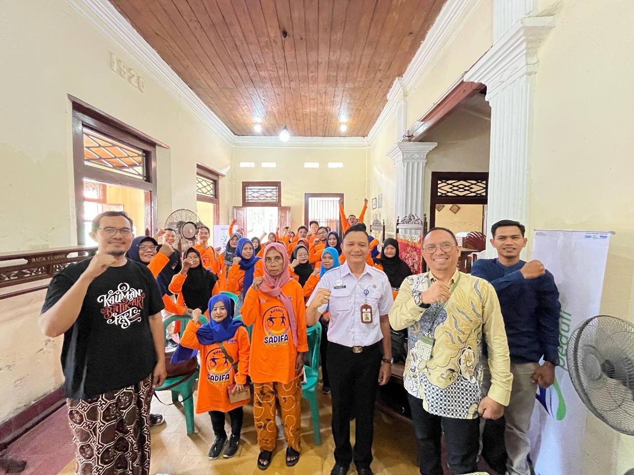 PNM Dukung Difabel Berdaya: Gelar Pelatihan Membatik dan Digital Marketing di Pekalongan