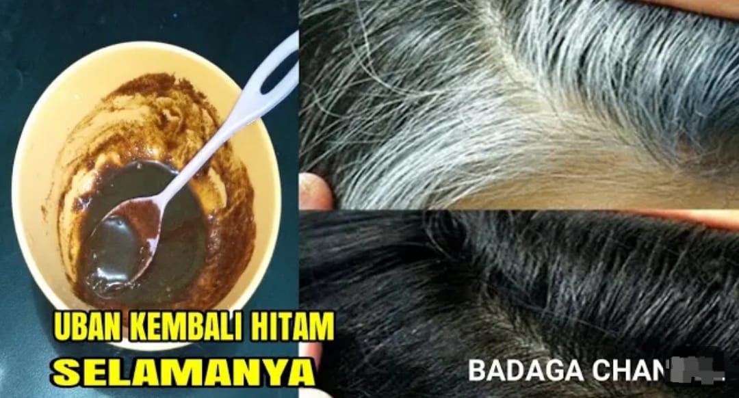 4 Tips Menghilangkan Uban Secara Alami dan Permanen dengan Bahan Dapur, Rambut Hitam Lebat Dalam Sekali Pakai