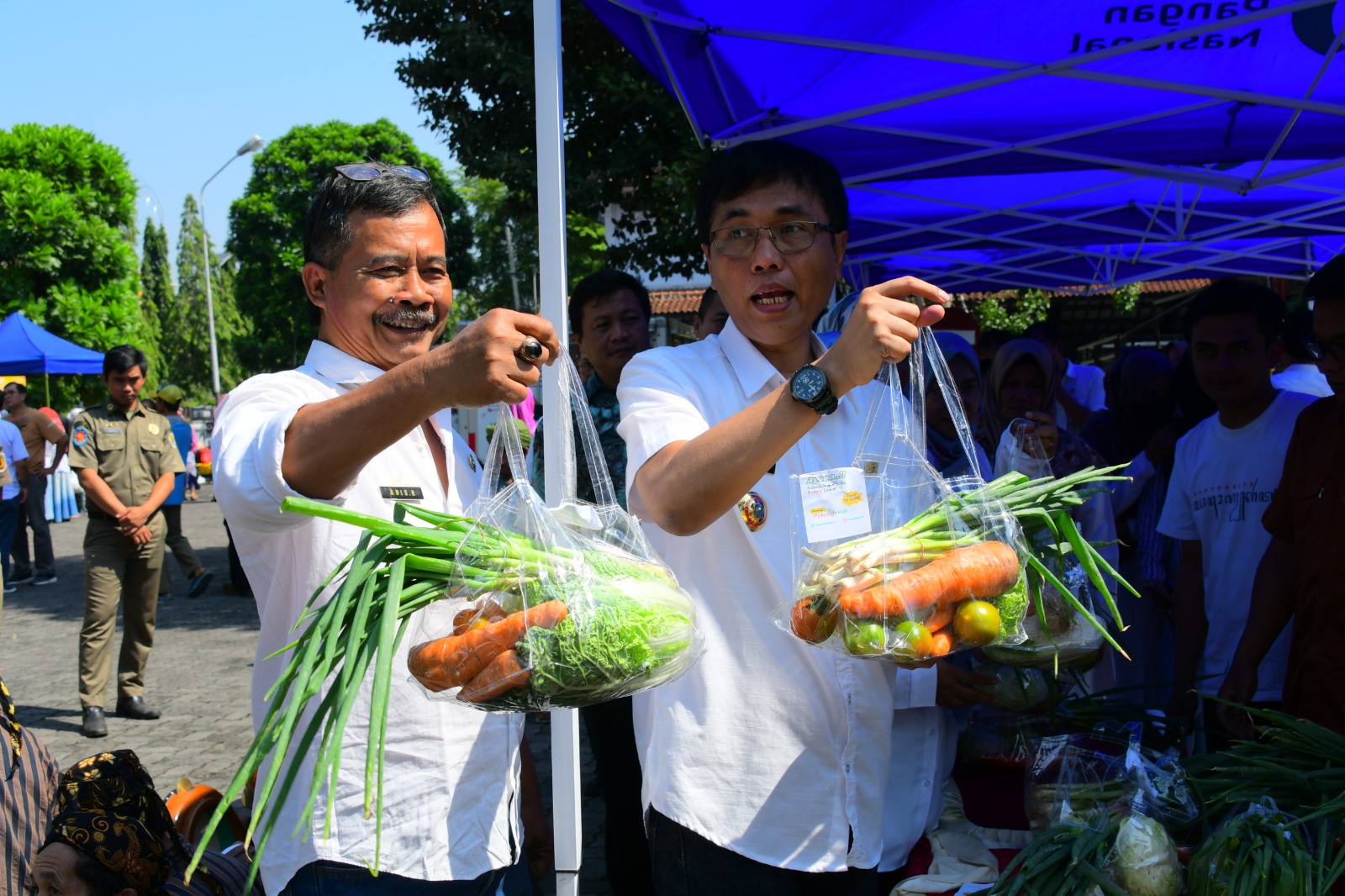 Pemkab Pekalongan Gelar Gerakan Pangan Murah dan Aksi ASN Peduli Petani