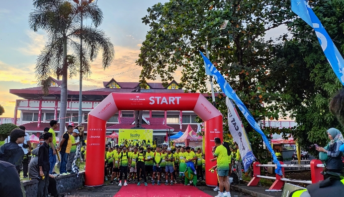 Diikuti Ratusan Peserta, Gelaran Santika Wonderfun Run 2025 Sukses Digelar