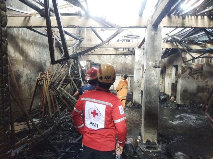 Home Industri Batik di Desa Waru Lor Pekalongan Ludes Terbakar