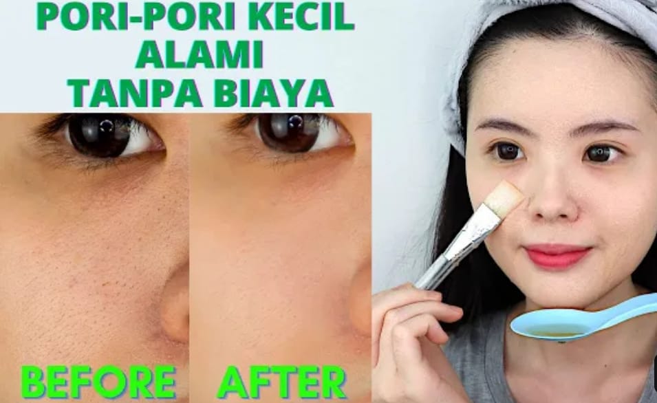 5 Cara Mengecilkan Pori-Pori Wajah Alami yang Benar! Cuma Pakai Bahan Dapur, Wajah Glowing dan Bebas Kerutan