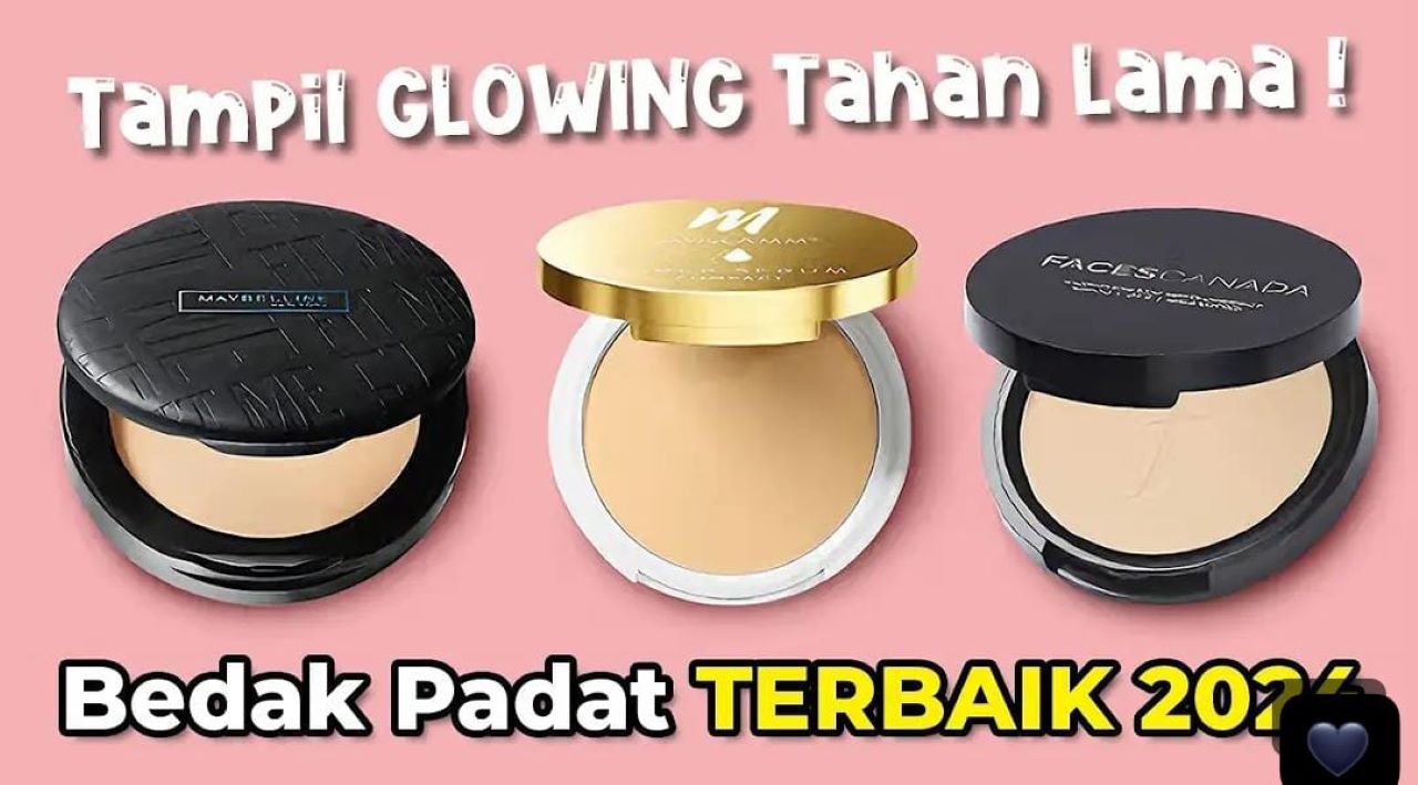 4 Bedak Pengecil Pori-Pori yang Makin Bagus Jika Terkena Keringat, Make Up jadi Glowing