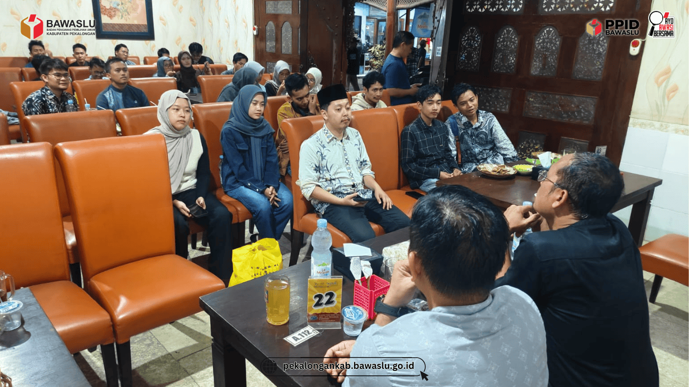 Bawaslu Kabupaten Pekalongan Ajak Kader HMI Perkuat Kesadaran Demokrasi Lewat Diskusi Ramadan