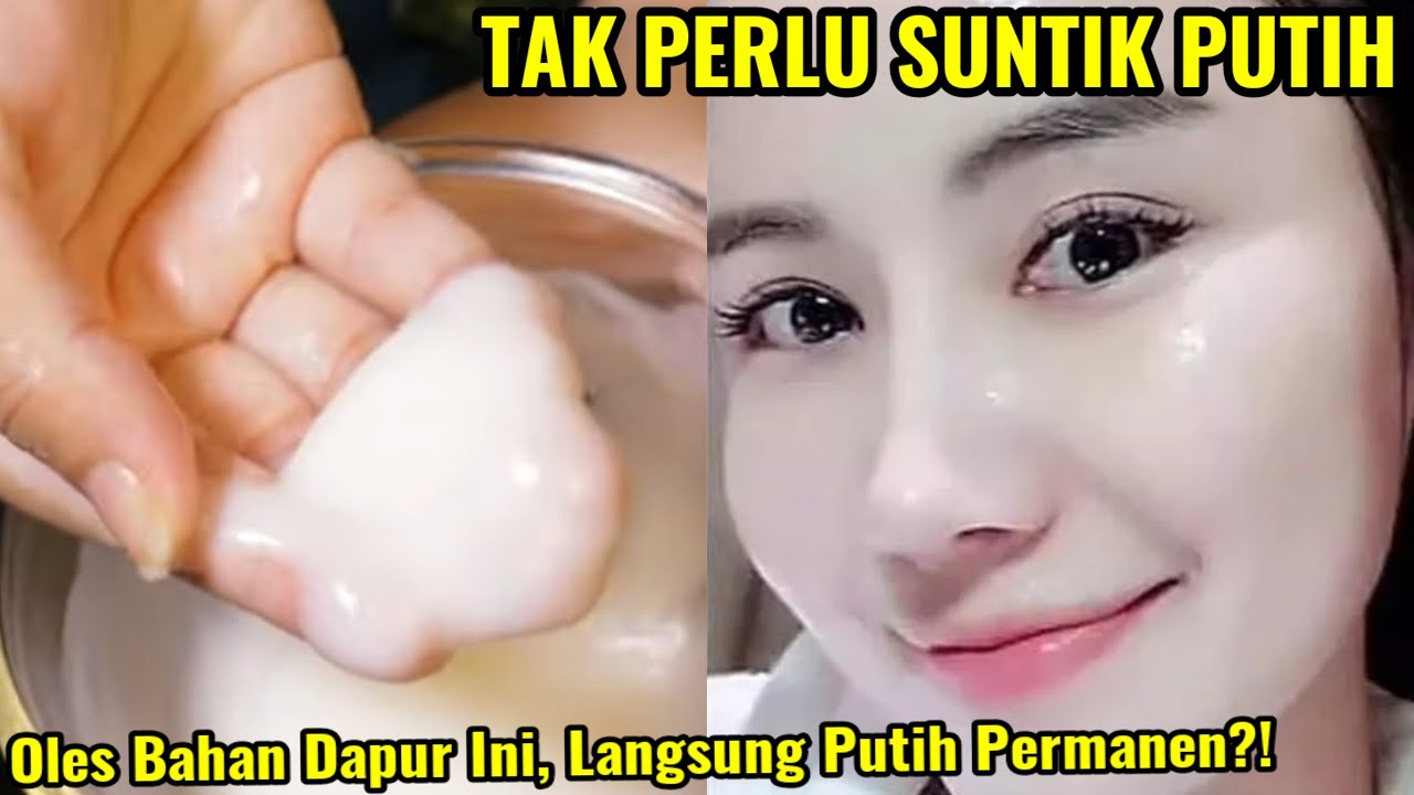 3 Cara Memutihkan Kulit Wajah dalam 1 Hari, Cuma Pakai Bahan Dapur Bikin Glowing Permanen Bebas Noda Hitam