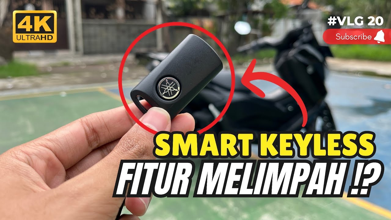 5 Kelebihan yang Dimiliki Kunci Keyless Motor, Apakah Memang Lebih Aman dari Curanmor