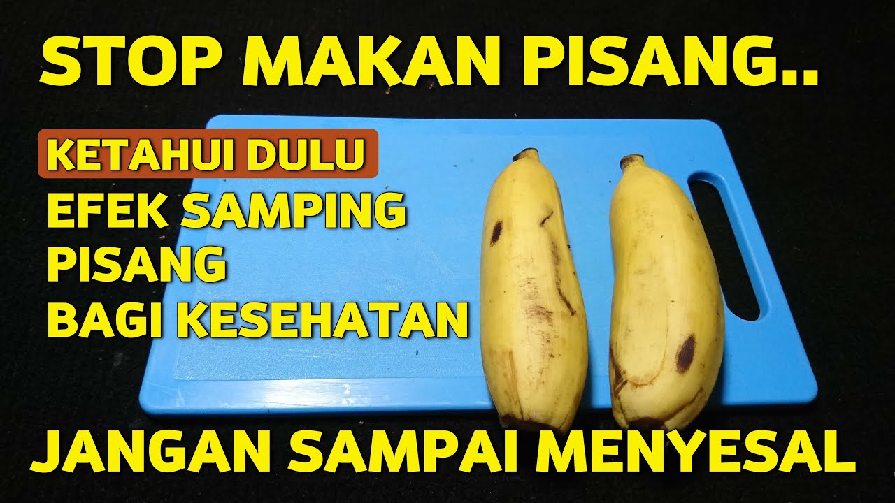 Ini 3 Efek Buruk Mengkonsumsi Pisang, Jika Terjadi Pada Kamu Segera Hubungi Dokter!