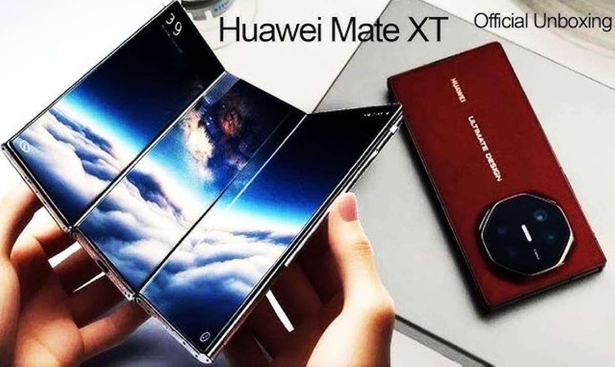 Huawei Mate XT! Hp Lipat 3 dengan Performa Canggih dan Desain Futuristik Pertama di Dunia