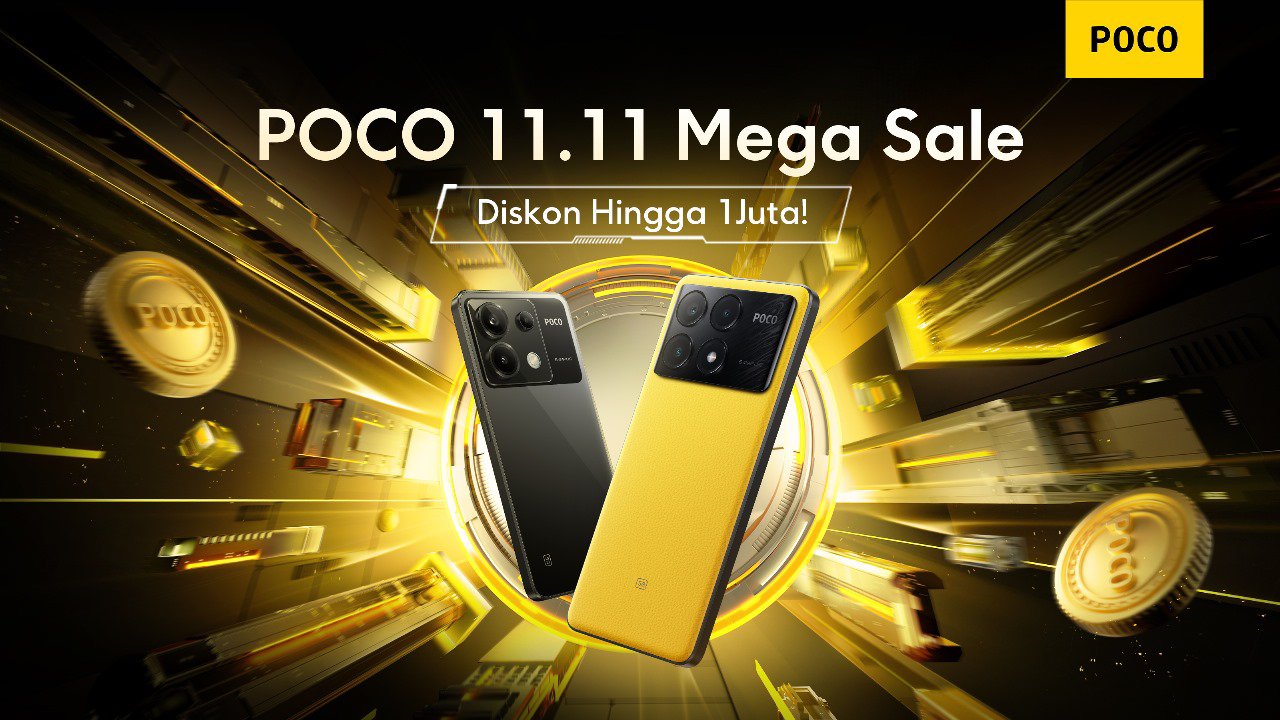 Harga Istimewa dari POCO untuk Hape-Hape Unggulan di Promo 11.11, Hemat Hingga Satu Jutaan, Jangan Ketinggalan