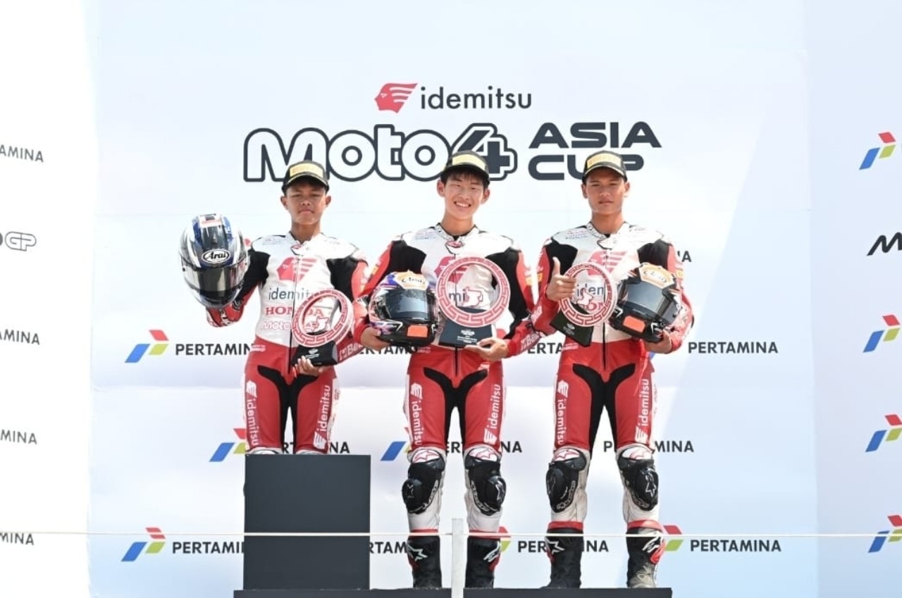 Bintang dan Resky Sabet Podium di Moto4 Asia Cup 2026