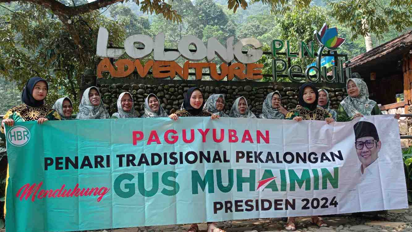 Paguyuban Penari Tradisional Pekalongan Dukung Gus Muhaimin