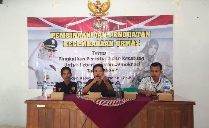 Badan Kesatuan Bangsa dan Politik Kabupaten Pekalongan Perkuat Kelembagaan Ormas