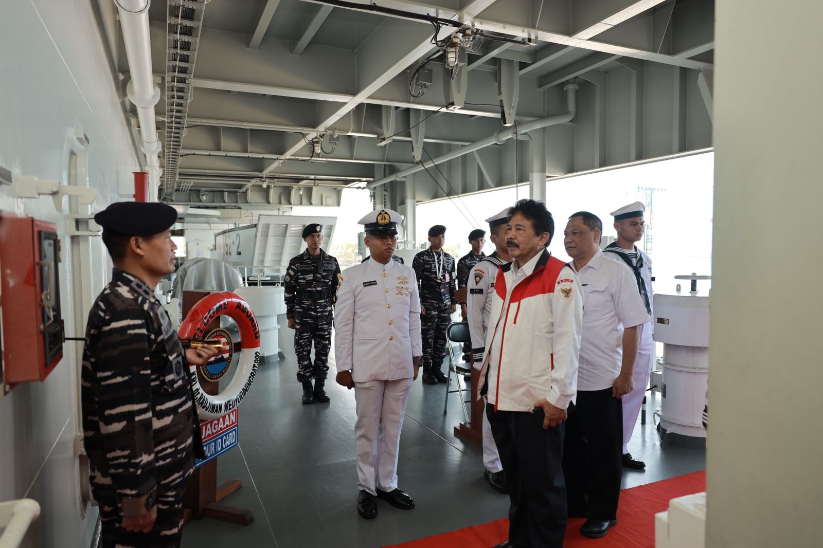 BPIP Gaungkan Pancasila di atas Geladak KRI dr. Radjiman Wedyodiningrat-992