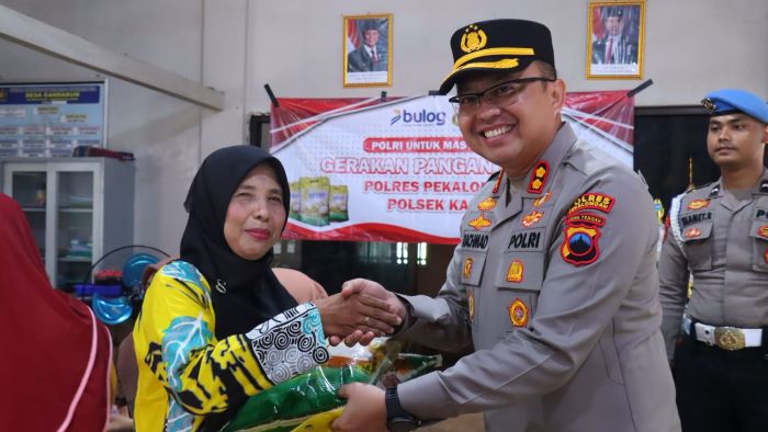 Polres Pekalongan Gandeng Bulog, Siapkan 13,5 Ton Beras Murah untuk Masyarakat
