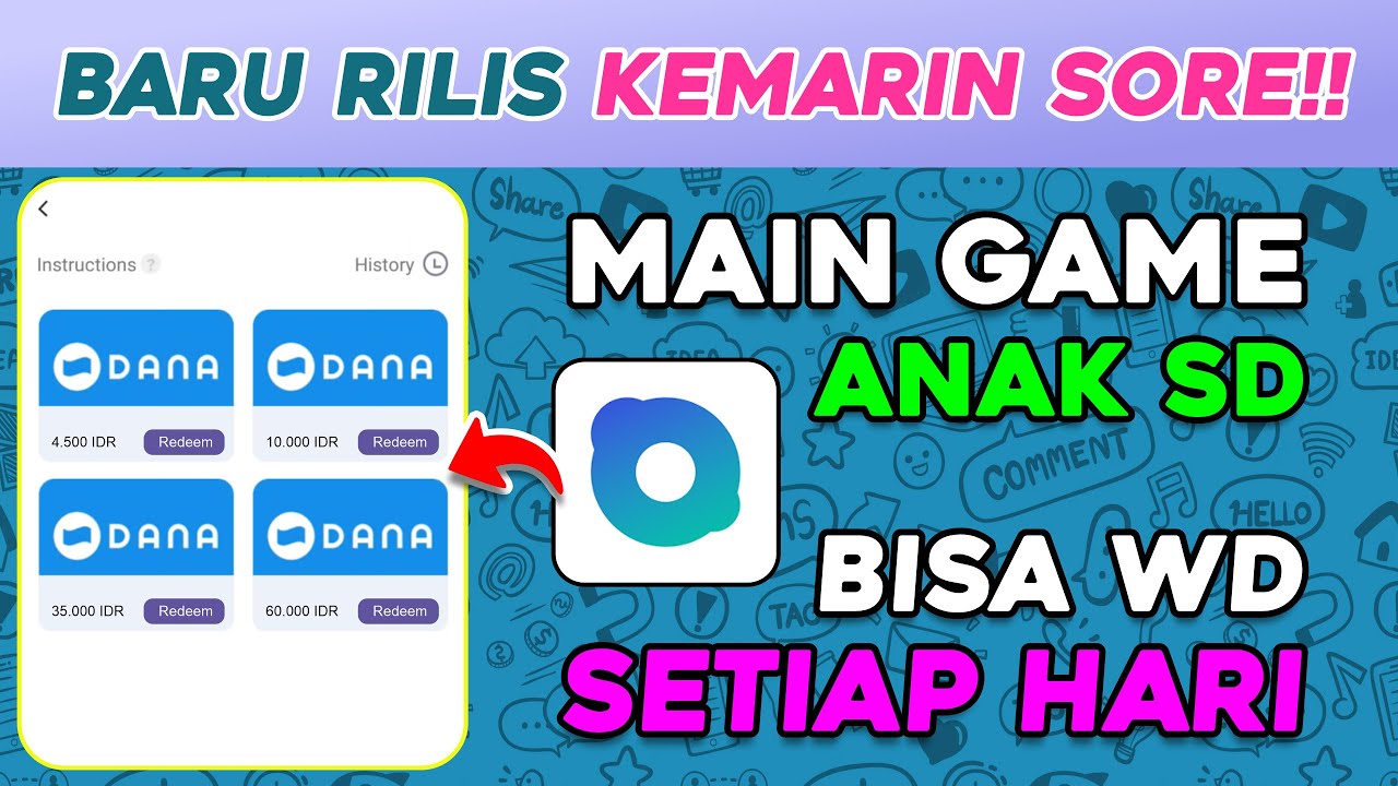 Aplikasi Game Termudah Penghasil Saldo DANA 2025! Cuma Main Game dapat Uang Secara Cuma-Cuma!