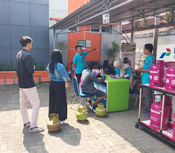 Tukarkan Tabung LPG 3 Kg dengan LPG Bright Gas 5,5 Kg 